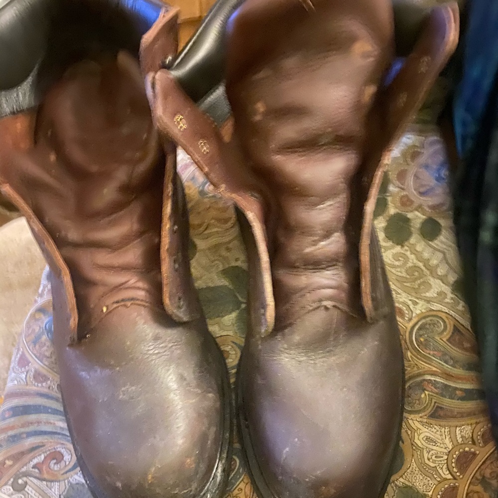 Red wing steel toe boots